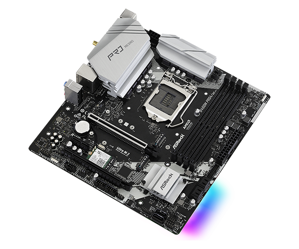 Asrock b460m pro4 установка оперативной памяти